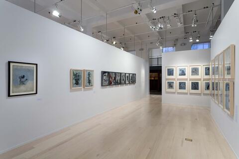 View of the Louis-Pierre Bougie exhibition. Photo credit: Guy L'Heureux