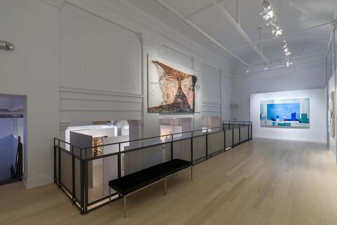 View of the Marc Garneau exhibition. Credit: Guy L'Heureux